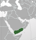 Месторасположение Йемена